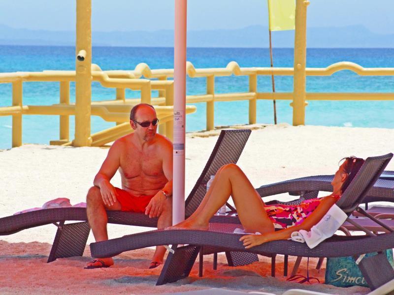 Marlins Beach Resort Santa Fe  Eksteriør billede